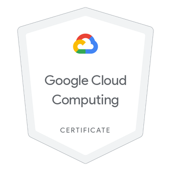 Badge do Certificado Google Cloud